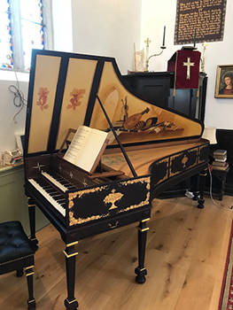 Saint Paul's Studio Alan Gotto Harpsichord